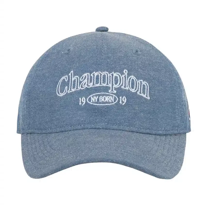 Boné ajustável em chambray