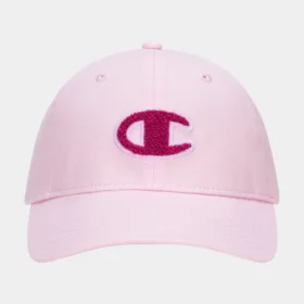 Boné de basebol ajustável em chenille âmbar