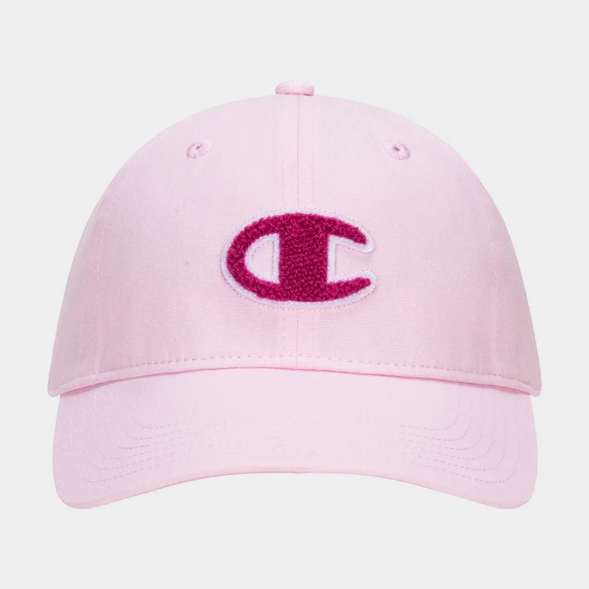 Boné de basebol ajustável em chenille âmbar