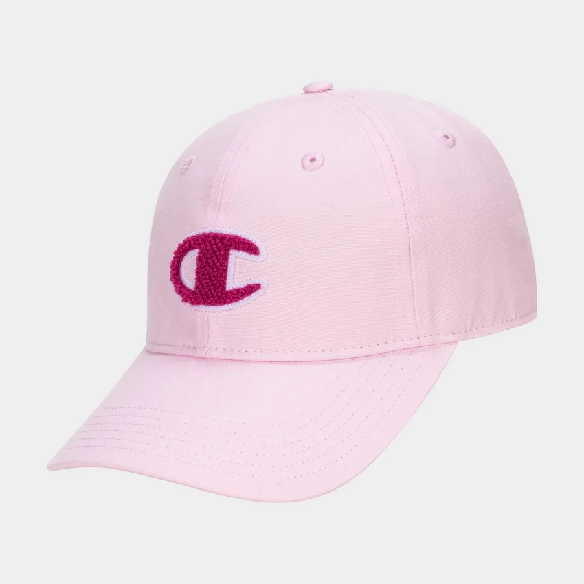 Boné de basebol ajustável em chenille âmbar