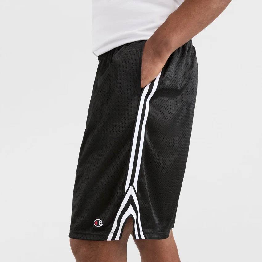 Calções de malha de lacrosse de 10" - Tamanhos grandes e altos