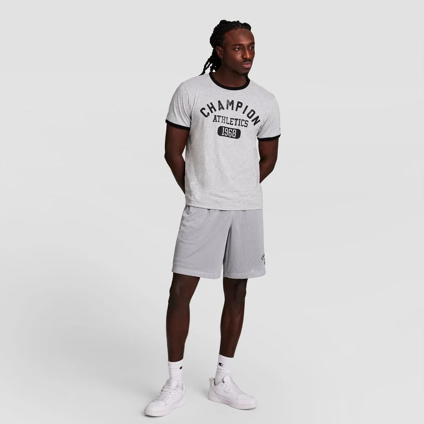 Calções Gridiron de 9" com Dupla Camada, C Logo
