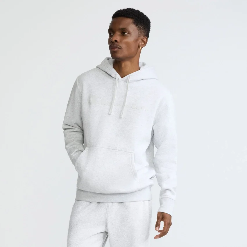 Camisola com capuz Powerblend, Script Logo tonal