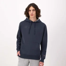 Camisola com capuz Powerblend, Script Logo tonal