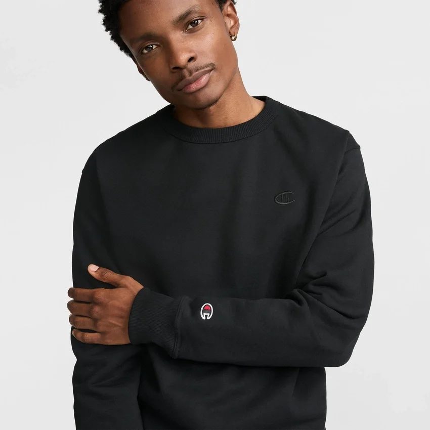 Camisola de gola redonda Powerblend, C Logo