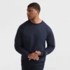 Camisola de gola redonda Powerblend, C Logo – Tamanhos grandes e altos