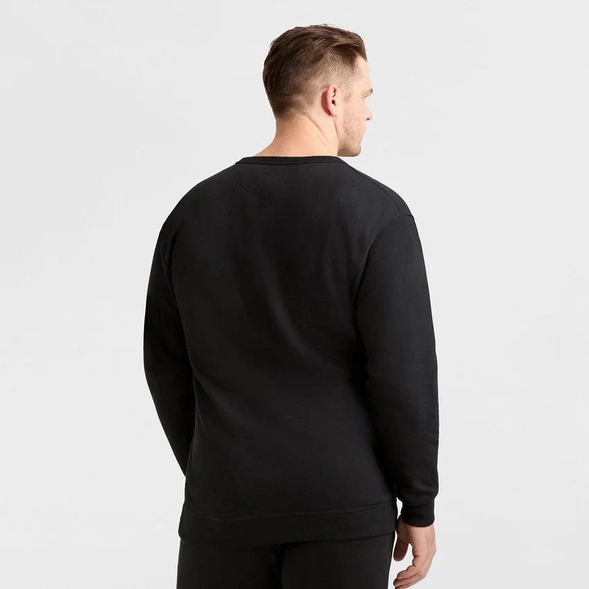 Camisola de gola redonda Powerblend, C Logo – Tamanhos grandes e altos