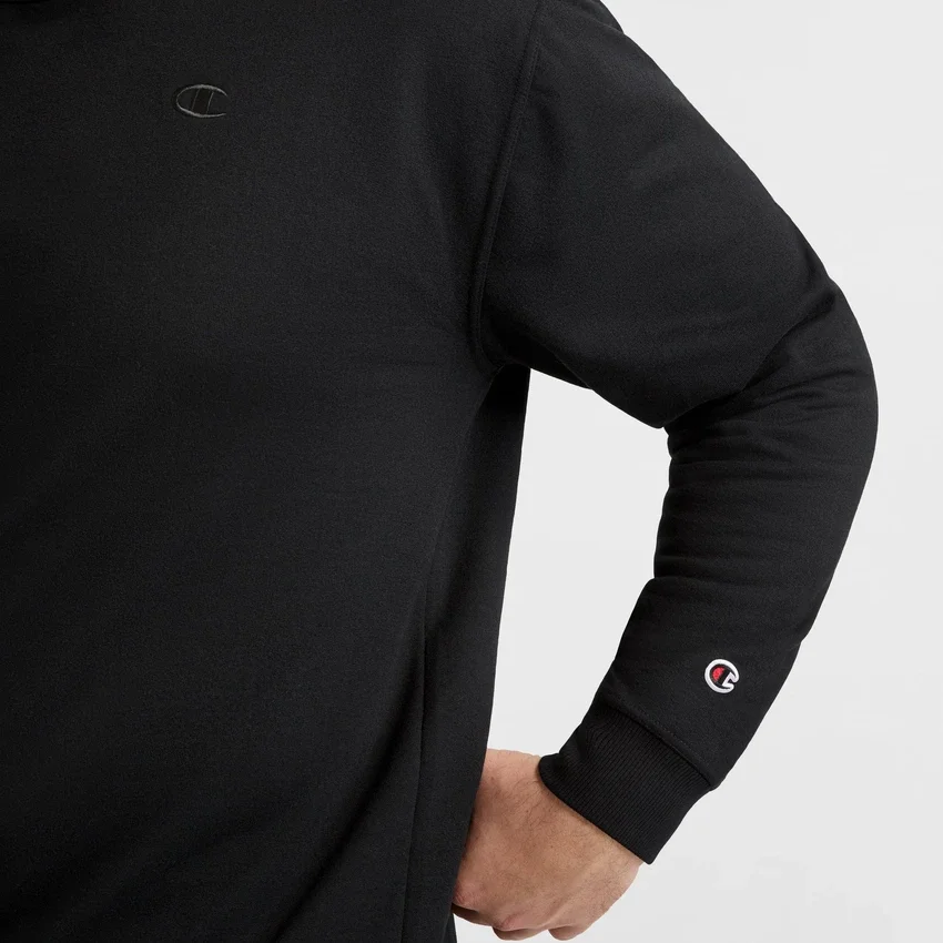 Camisola de gola redonda Powerblend, C Logo – Tamanhos grandes e altos