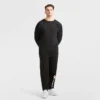 Camisola de gola redonda Powerblend, C Logo – Tamanhos grandes e altos
