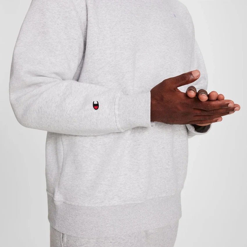 Camisola de gola redonda Powerblend, C Logo – Tamanhos grandes e altos