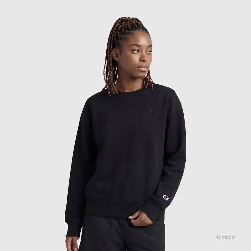 Camisola de gola redonda Powerblend, «C» pequeno