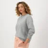 Camisola de gola redonda Powerblend, com Script Logo bordado