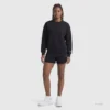 Camisola de gola redonda Powerblend, com Script Logo bordado