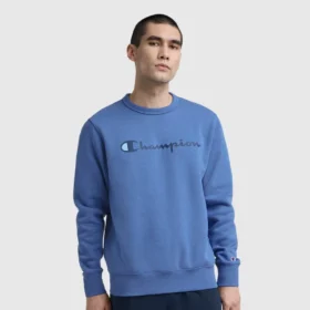 Camisola de gola redonda Powerblend, Script Logo