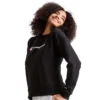 Camisola de gola redonda Powerblend, Script Logo