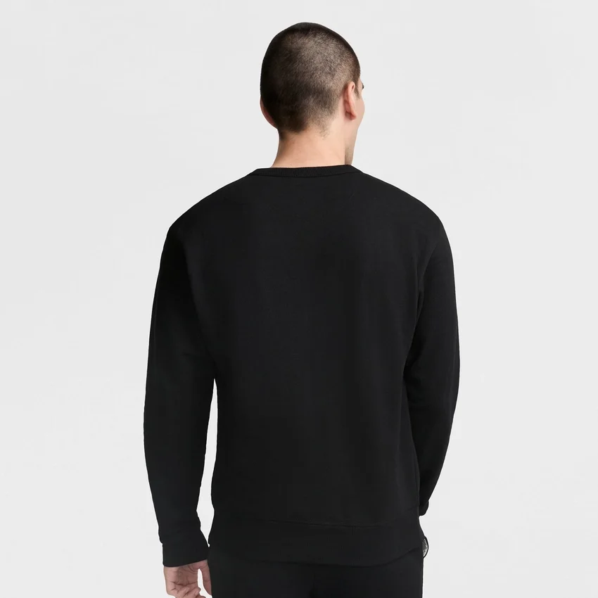 Camisola de gola redonda Powerblend, Script Logo