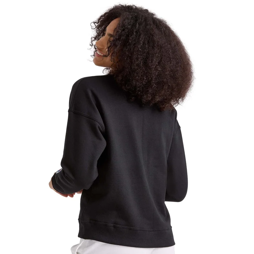 Camisola de gola redonda Powerblend, Script Logo