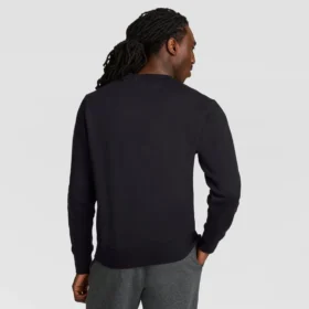 Camisola de gola redonda Powerblend, Script Logo tonal