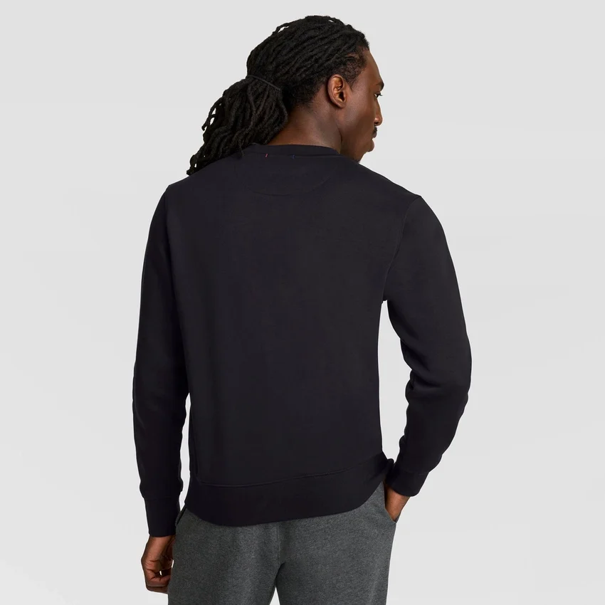 Camisola de gola redonda Powerblend, Script Logo tonal