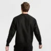 Camisola de gola redonda Reverse Weave, C Logo