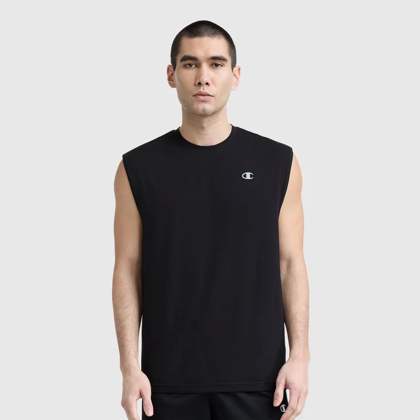 Camisola desportiva de gola redonda, com Script Logo