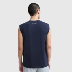 Camisola desportiva de gola redonda, com Script Logo