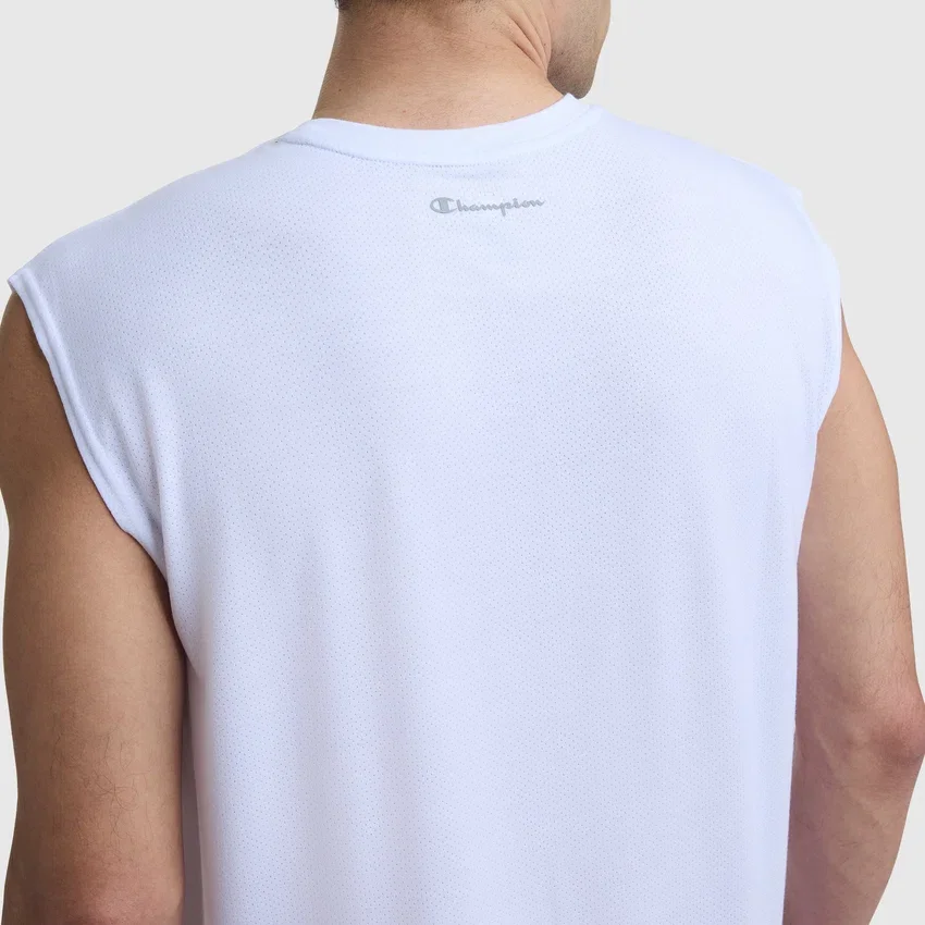 Camisola desportiva de gola redonda, com Script Logo