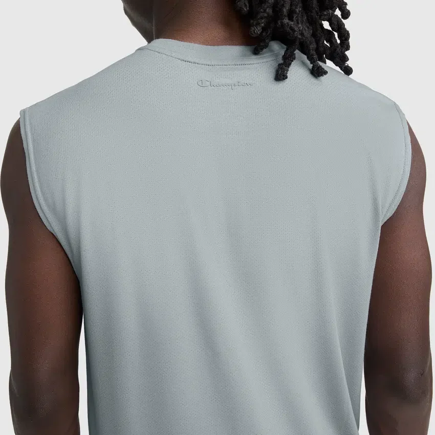 Camisola desportiva de gola redonda, com Script Logo