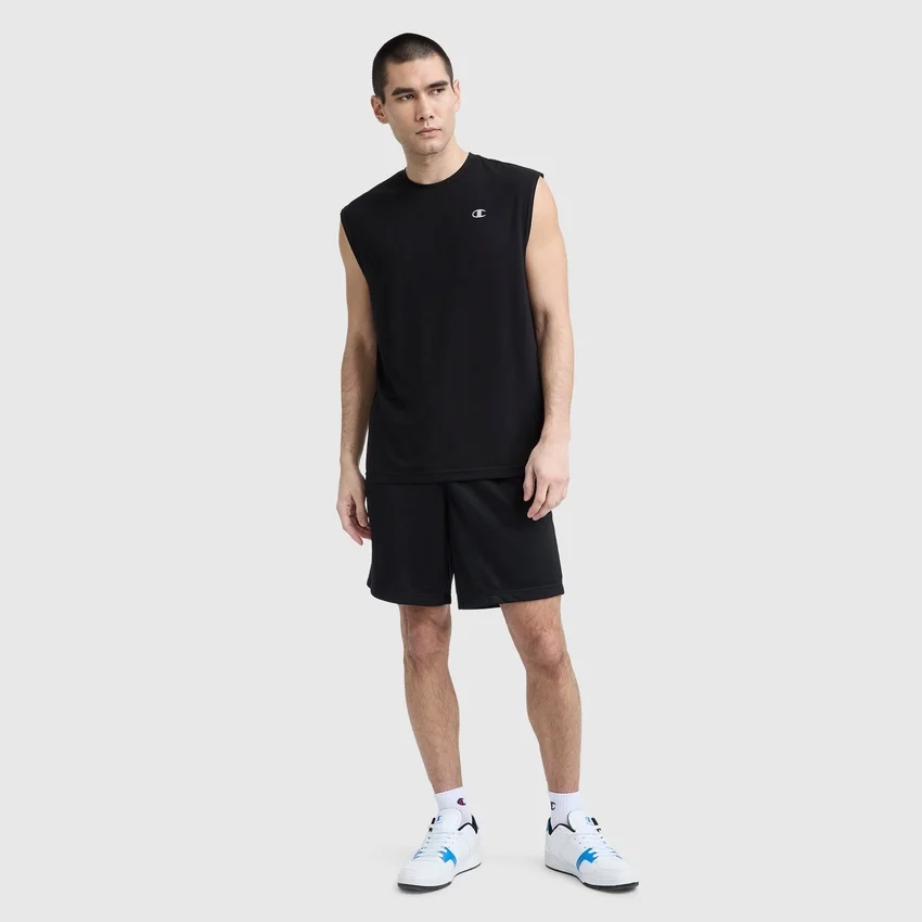 Camisola desportiva de gola redonda, com Script Logo