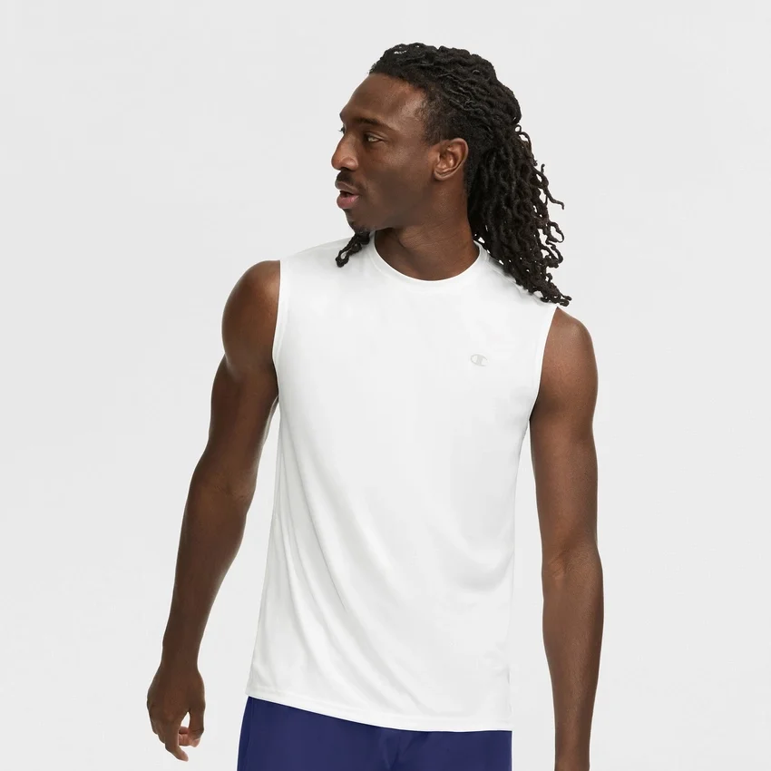 Camisola sem mangas Sport Muscle, C Logo refletor