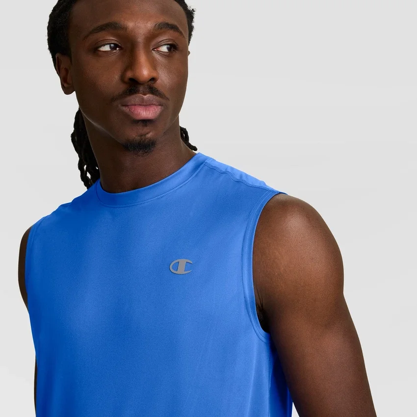 Camisola sem mangas Sport Muscle, C Logo refletor
