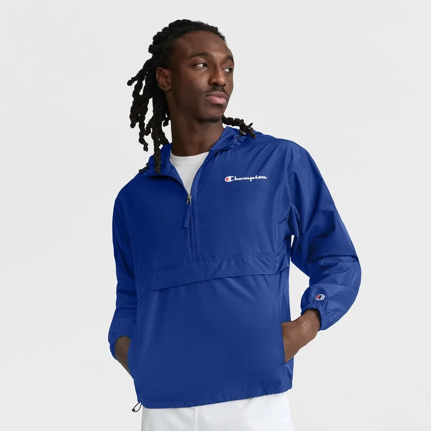 Casaco Stadium Packable, Script Logo