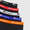 Conjunto de 5 boxers de algodão elástico
