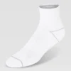 Conjunto de 6 pares de meias curtas almofadadas para mulher