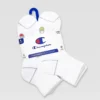Conjunto de 6 pares de meias curtas almofadadas para mulher