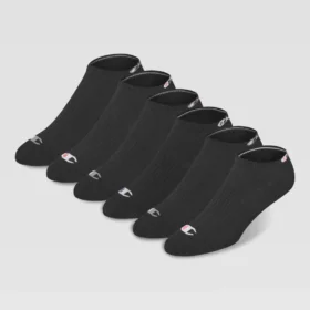 Conjunto de 6 pares de meias femininas Cushion de cano baixo
