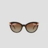 Óculos de sol polarizados Cateye para mulher