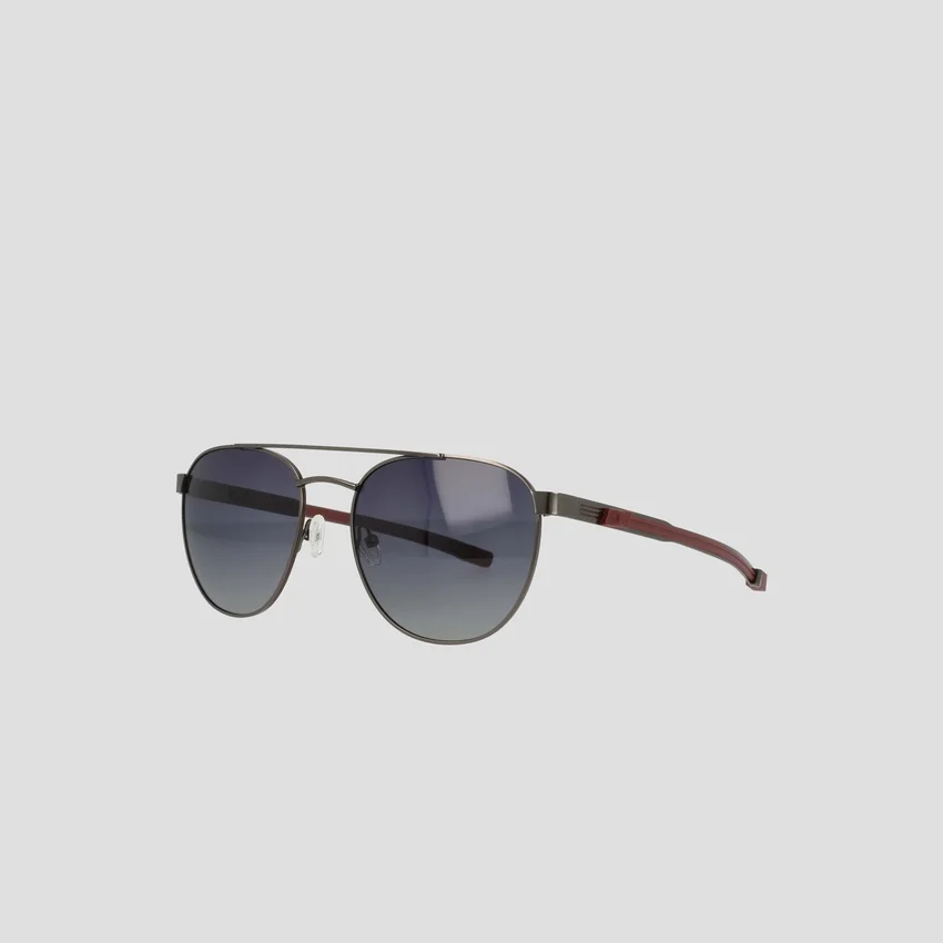 Óculos de sol polarizados para homem com armação em aço inoxidável, estilo ST-Shirtl Aviator