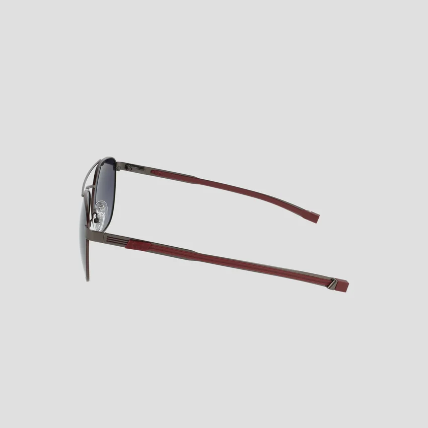Óculos de sol polarizados para homem com armação em aço inoxidável, estilo ST-Shirtl Aviator