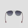Óculos de sol polarizados para homem com armação em aço inoxidável, estilo ST-Shirtl Aviator