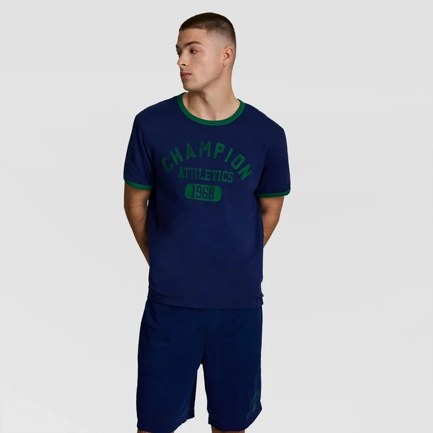 Gridiron reversível T-shirt, C Logo