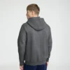 Hoodie Powerblend com capuz com fecho completo, C Logo