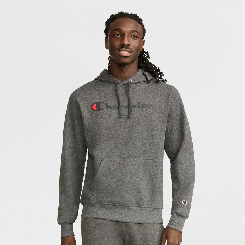 Hoodie Powerblend, Script Logo
