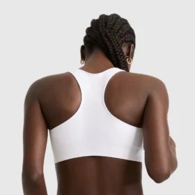 Sutiã desportivo sem costuras com costas em estilo racerback