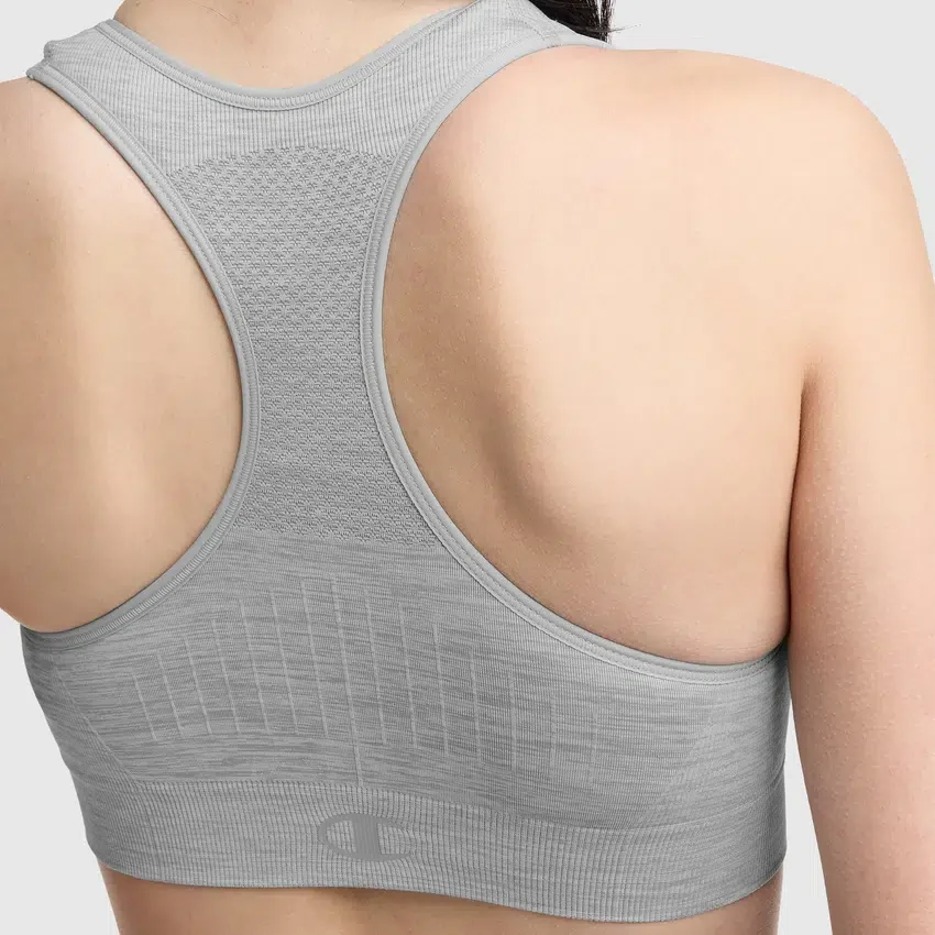 Sutiã desportivo sem costuras com costas em estilo racerback