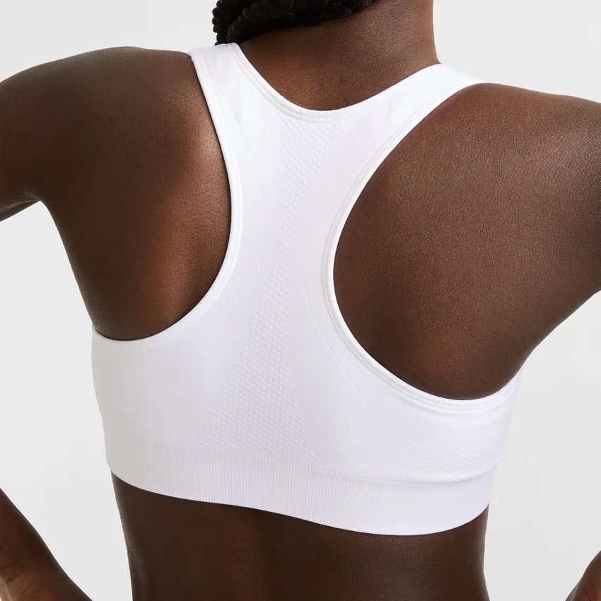 Sutiã desportivo sem costuras com costas em estilo racerback