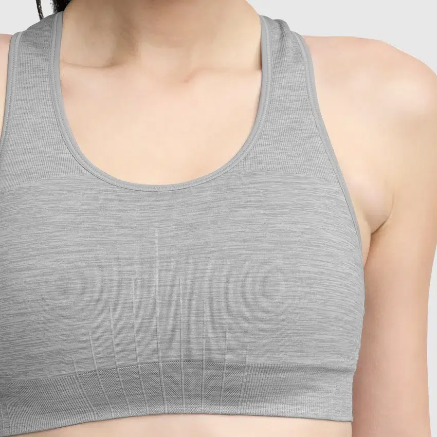 Sutiã desportivo sem costuras com costas em estilo racerback