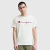 T-shirt clássica com grafismo, Script Logo