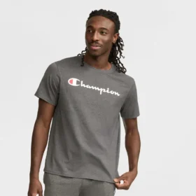T-shirt clássica com grafismo, Script Logo