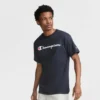 T-shirt clássica com grafismo, Script Logo